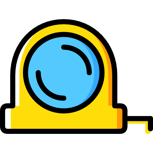 Measuring tape icon