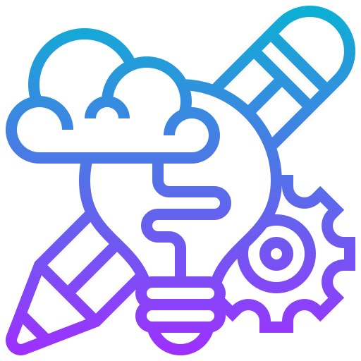 Design thinking icon