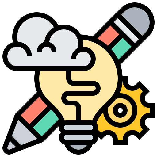 Design thinking icon