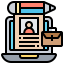 Online resume アイコン 64x64