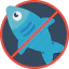 No fish Symbol 64x64