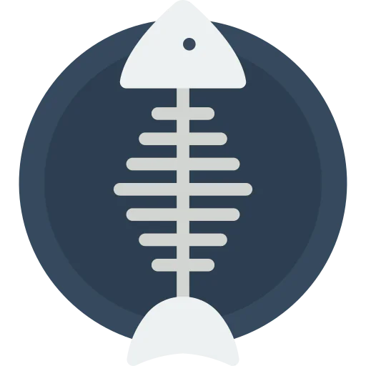 Fish bones icon