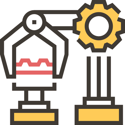 Robotic arm icon