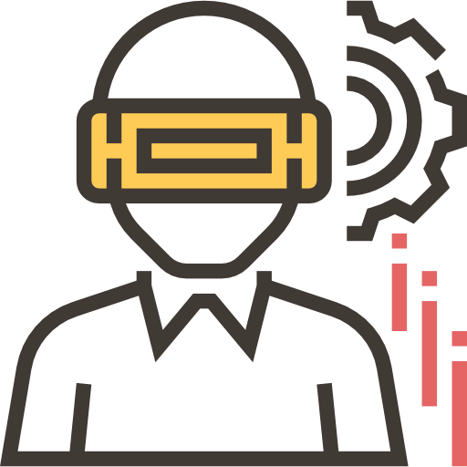 Virtual reality icon