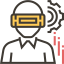 Virtual reality icon 64x64
