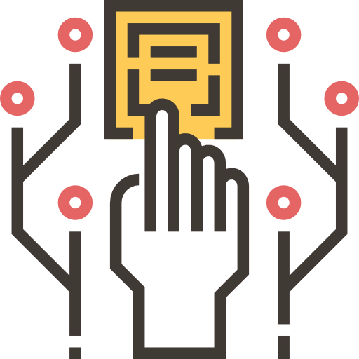 Touch screen icon
