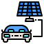 Electric car icon 64x64