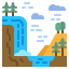 Waterfall icon 64x64