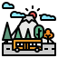 School bus icon 64x64