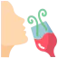 Wine tasting icon 64x64