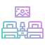 Twin beds icon 64x64