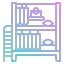 Bunk bed icon 64x64