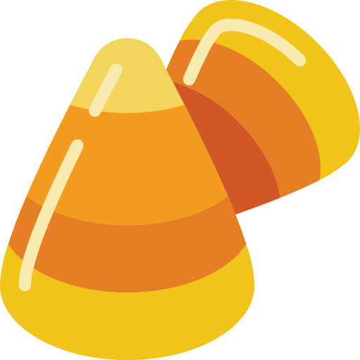 Candy corn icon