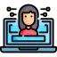 Online learning icon 64x64