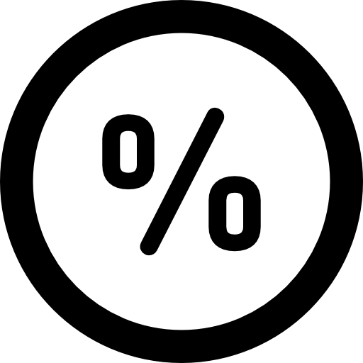 Percentage ícono
