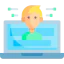Online learning icon 64x64