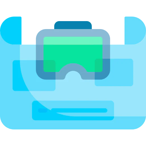 Virtual reality icon