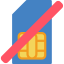 No sim card icon 64x64