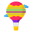 Hot air balloon Ikona 64x64