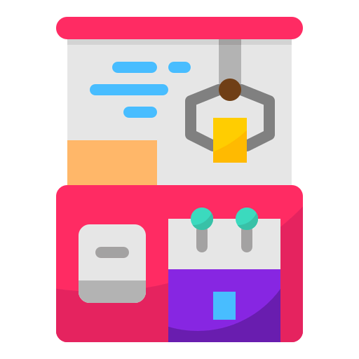 Claw machine icon