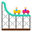 Roller coaster icon 64x64