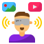Virtual reality icon 64x64