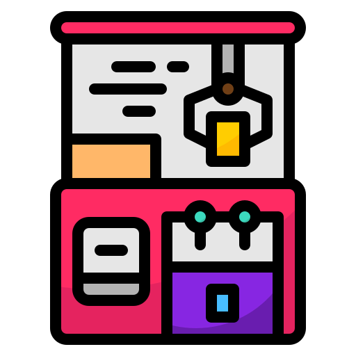 Claw machine icon