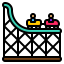 Roller coaster icon 64x64