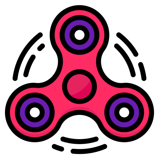 Fidget spinner icon