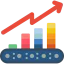 Bar chart ícono 64x64