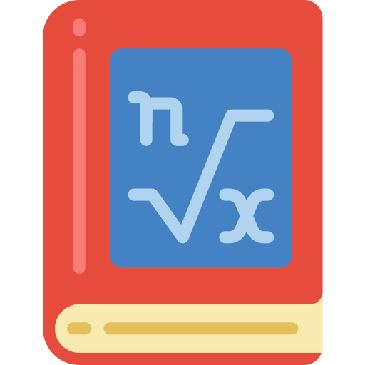 Math book icon