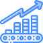 Bar chart icon 64x64