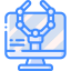 Robot arm icon 64x64