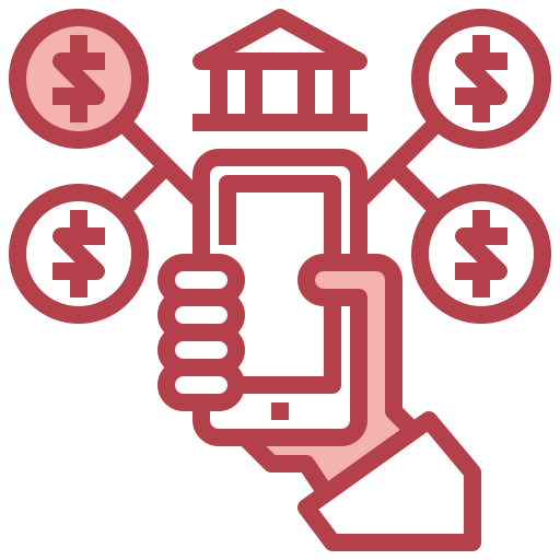 Mobile banking 图标