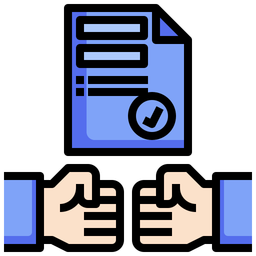 Contract icon