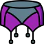 Suspender belt icon 64x64