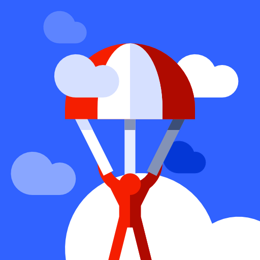 Skydiving icon