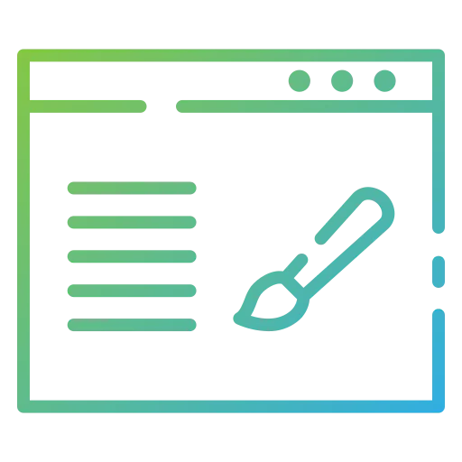 Web design ícone