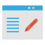 Content writing ícone 64x64