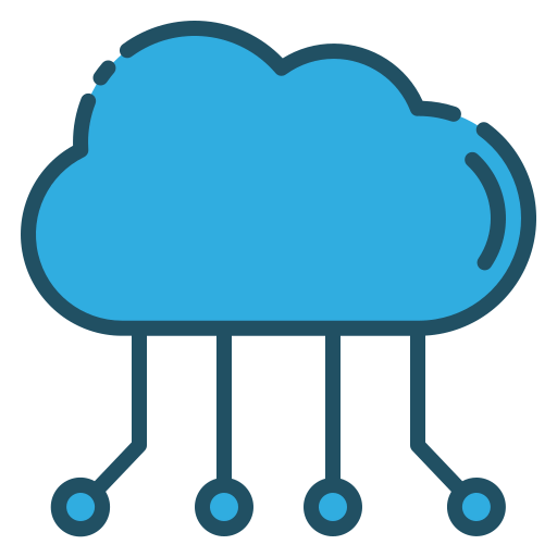 Cloud computing ícone