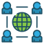 Networking ícone 64x64