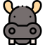 Hippopotamus Ikona 64x64