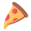 Кусок пиццы иконка 64x64