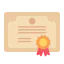 Graduation diploma icon 64x64