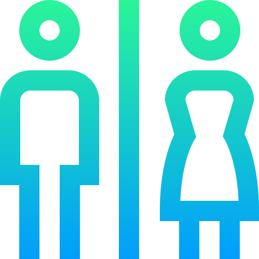 Use restrooms icon