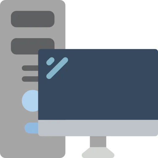 Personal computer icon