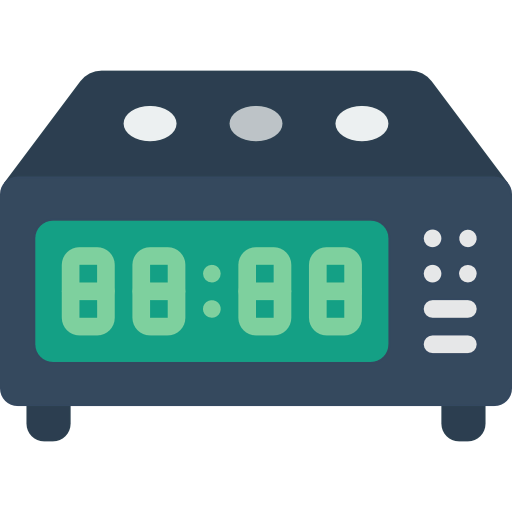 Digital clock Ikona