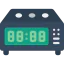 Digital clock icon 64x64