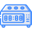 Digital clock icon 64x64