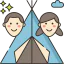 Camping icon 64x64